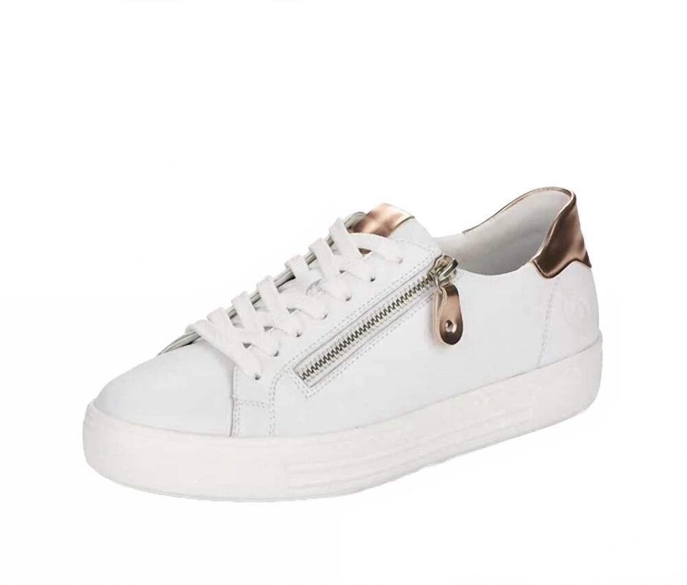 NEW REMONTE women's lite and soft sneakers in white